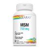 Solaray MSM 750mg 90 Veggie Caps